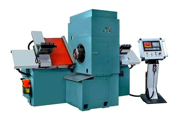 Double ended boring machine